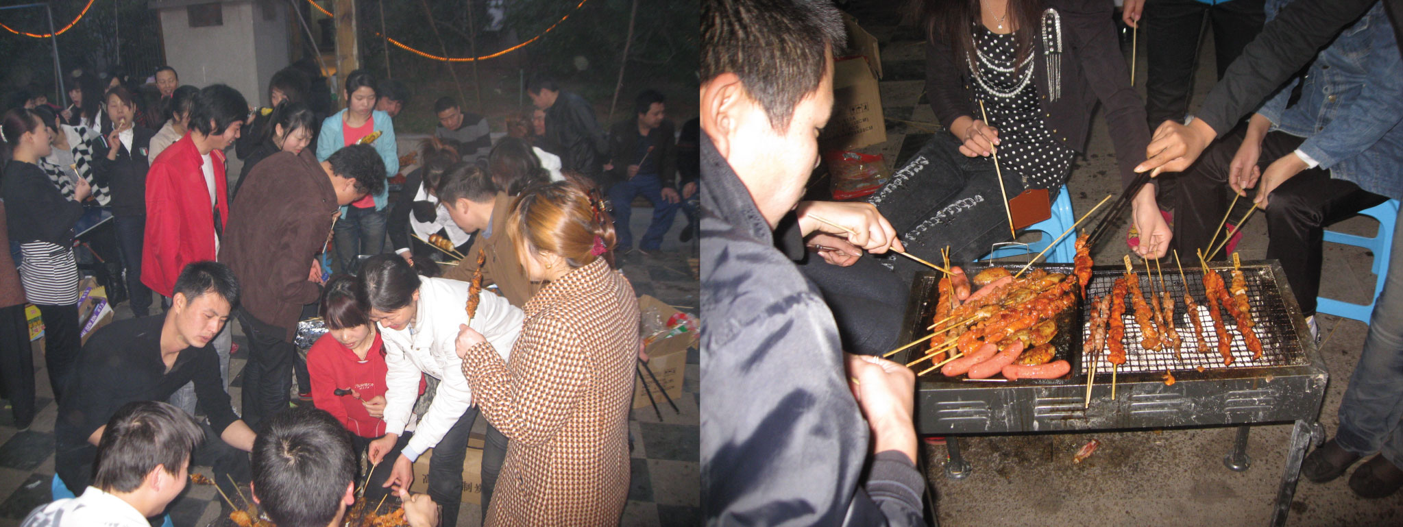 自己動(dòng)手，豐衣足食，大家都來(lái)烤咯